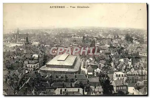 Ansichtskarte AK Auxerre Vue Generale