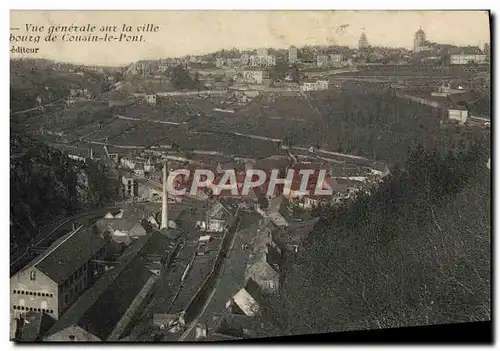 Cartes postales Avallon Vue Generale Sur La Ville Bourg De Cousin Le Pont