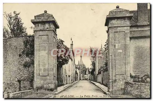 Cartes postales Avallon La Petite Porte