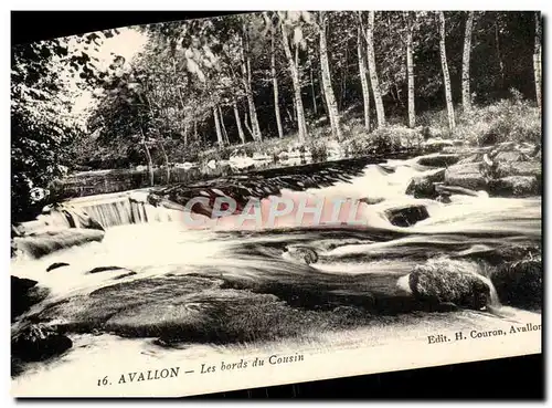 Cartes postales Avallon Les Bords Du Cousin