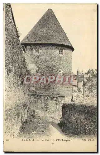 Cartes postales Avallon La Tour De l&#39Escharguet