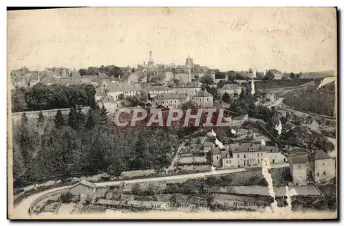 Cartes postales Avallon Vue Generale