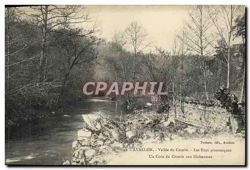 Cartes postales Avallon Vallee Du Cousin Les Sites Pittoresques Un Coin Du Cousin Aux Illabaumes