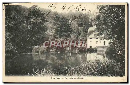 Cartes postales Avallon Un Coin Du Cousin