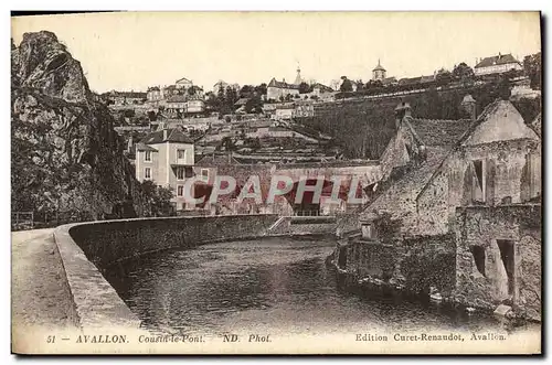 Cartes postales Avallon Cousin Le Pont