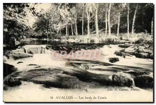 Cartes postales Avallon Les Bords Du Cousin