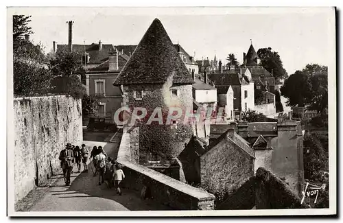 Ansichtskarte AK Avallon Les Remparts Et Tour De l&#39Escharguet Enfants