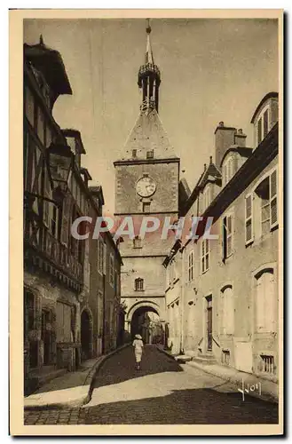Cartes postales Avallon Porte Et Tour De l'Horloge