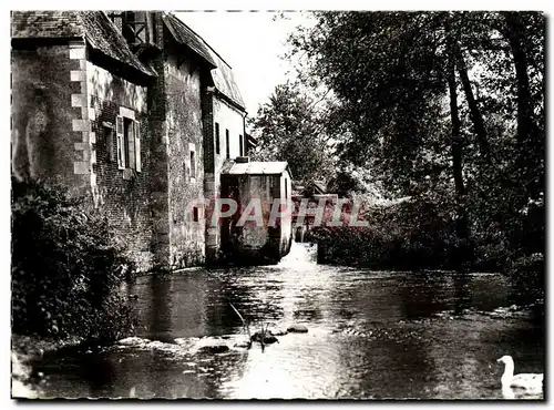 Moderne Karte Bleneau Moulin Du Bazin