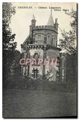 Cartes postales Champlay Chateau Lougueron