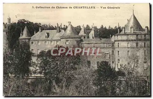 Ansichtskarte AK Collection Du Chateau De Chastellux Vue Generale