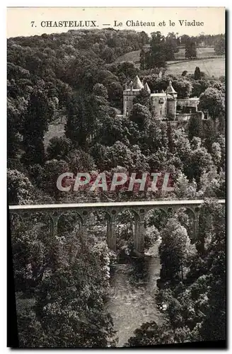 Cartes postales Chateau de Chastellux