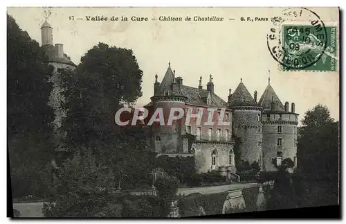 Cartes postales Vallee De La Cure Chateau De Chastellux