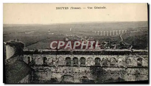 Cartes postales Druyes Vue Generale