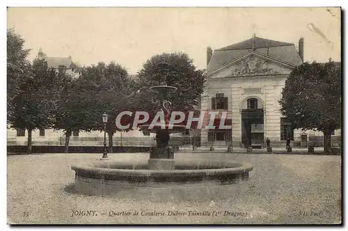 Cartes postales Joigny Quartier De Cavalerie Dubois Tainville 1er Dragons Militaria