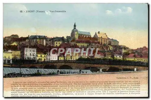 Cartes postales Joigny Vue d&#39Ensemble