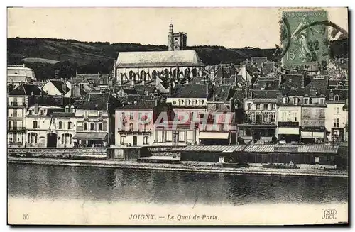 Cartes postales Joigny Le Quai De Paris