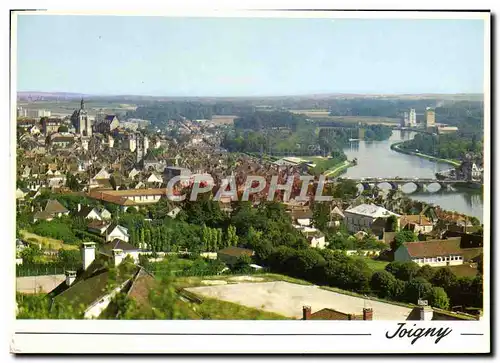 Moderne Karte Joigny Vue Generale