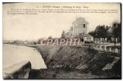 Cartes postales Joigny Fauborug De Paris Epizy