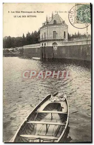 Ansichtskarte AK Les Sites Pittoresques du Morvan Le Lac Des Settons