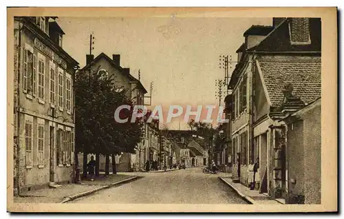 Cartes postales Laroche St Cydroine Mairie et cafe de la place