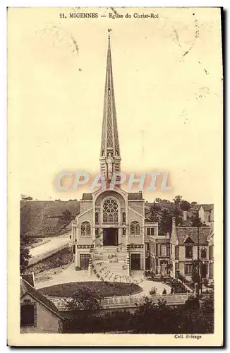 Cartes postales Migennes Eglise du Christ Roi