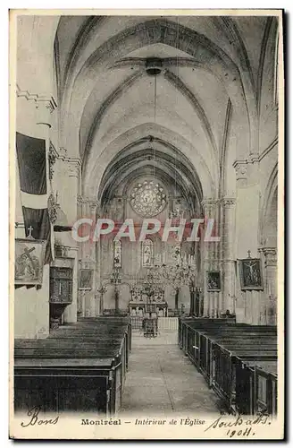 Cartes postales Montreal Interieur de I&#39Eglise