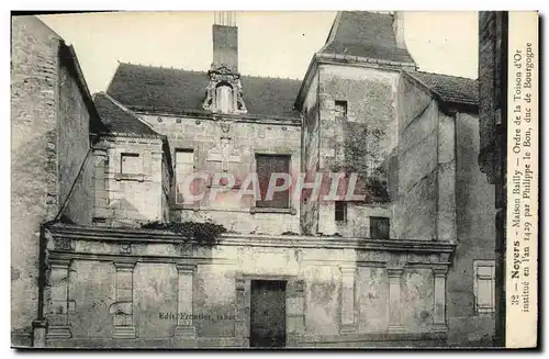 Cartes postales Noyers Maison Bailly Ordre de la Toison d'Or
