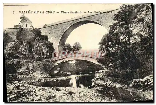 Cartes postales Vallee de la Cure Pierre Perthuis Les Ponts