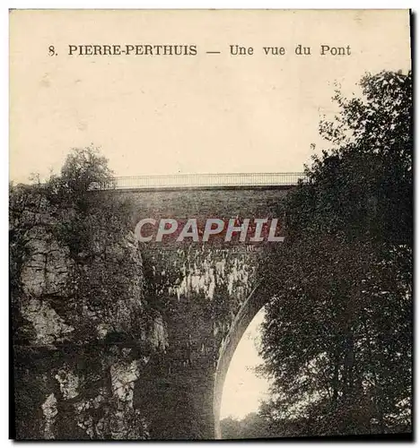 Cartes postales Pierre Perthuis Une vue du Pont