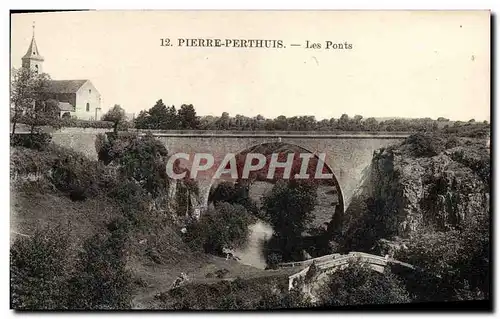 Cartes postales Pierre Perthuis Les Ponts