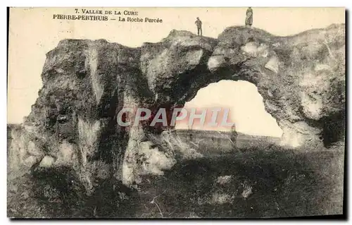 Cartes postales Vallee de la Cure Pierre Perthuis Les Roches Percee