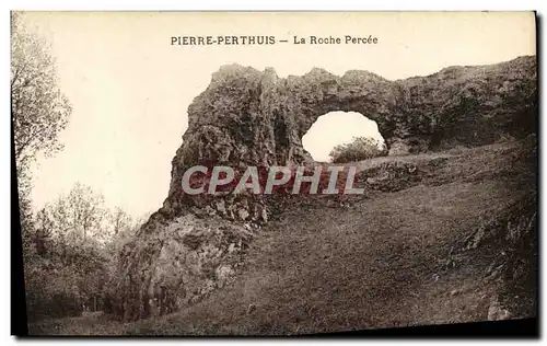 Cartes postales Pierre Perthuis La Roche Percee