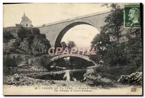 Cartes postales Vallee De La Cure Pierre Perthuis Les Ponts