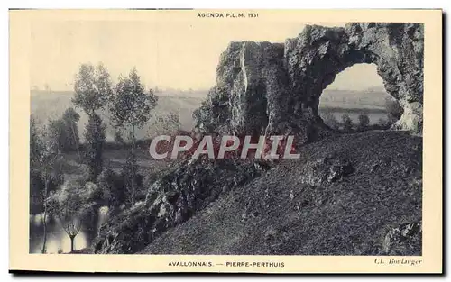 Cartes postales Avallonnais Pierre Perthuis