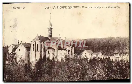 Cartes postales En Morvan La Pierre Qui Vire Vue panoramique du Monastere