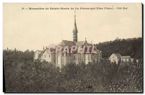 Cartes postales Monastere de Sainte Marie de La Pierre qui Vire Cote Sud