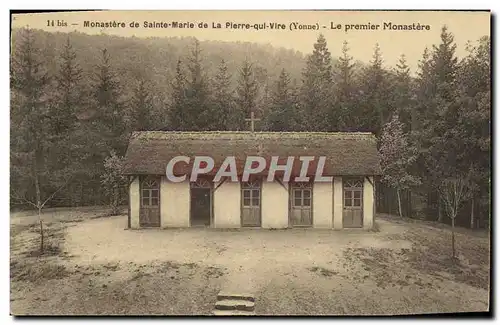 Cartes postales Monastere de Sainte Marie de la Pierre qui vire Le premier monastere