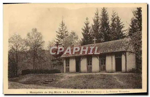 Cartes postales Monastere de Ste Marie de La Pierre qui vire Le premier monastere