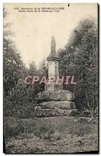 Cartes postales Monastere de la Pierre qui vire Sainte Marie de la Pierre qui Vire