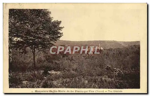 Ansichtskarte AK Monastere de la Pierre qui vire Vue Generale