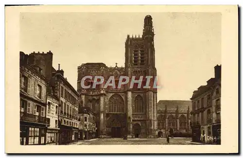 Ansichtskarte AK Sens La Cathedrale Saint Etienne