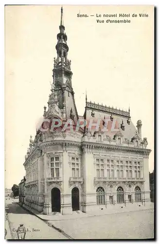 Ansichtskarte AK Sens Le Nouvel Hotel de Ville