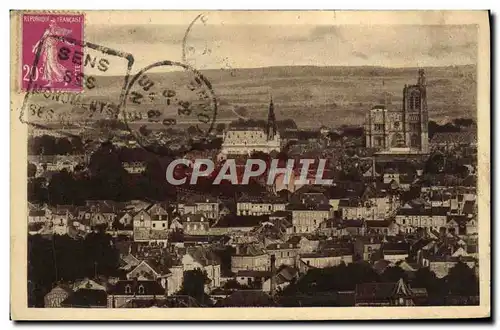 Cartes postales Sens Vue Generale