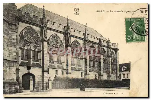 Ansichtskarte AK Sens Le Palais Synodal