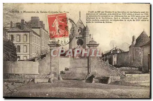 Cartes postales Sens Monastere de Sainte Colombe