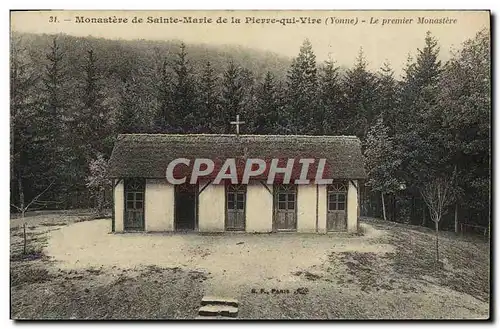 Cartes postales Monastere de Sainte Marie de la Plerre qui Vire Le premier monastere