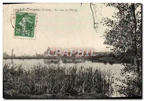 Cartes postales Quarre Les Tombes Un Coin de l&#39Etang