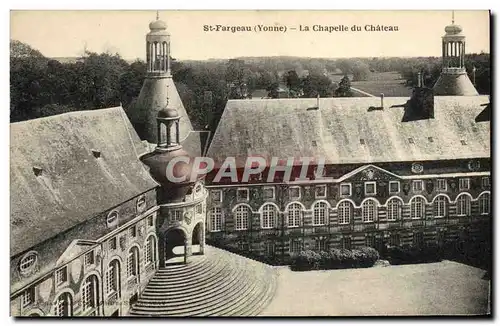 Cartes postales St Fargeau et le Chateau du Chateau