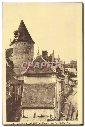 Cartes postales St Florentin La Vieille Tour